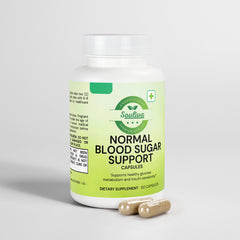 Souliva Blood Sugar Support – Natural Supplement for Healthy Glucose Metabolism & Insulin Sensitivity, 60 Capsules.