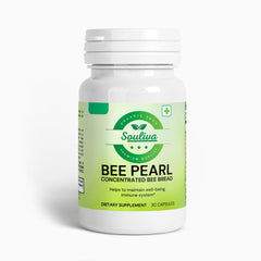 Souliva Bee Pearl – Natural Immune & Energy Support with Vitamins and Omega Fatty Acids, 30 Capsules.